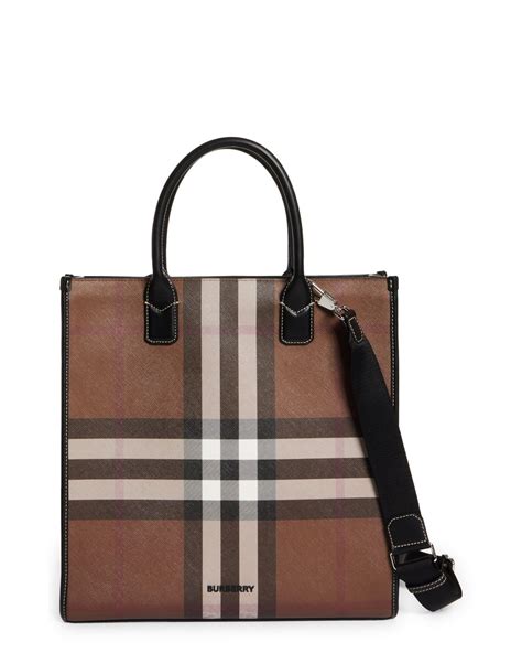 burberry denny tote|Burberry Denny Slim Vertical Leather Tote Bag.